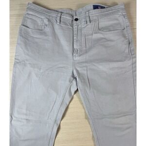 Vineyard Vines Pants Men's 38x32 Beige Canvas‎ Straight 5 Pocket Martha's
